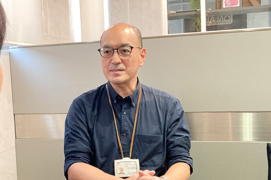 インタビューを受けてくださった松尾先生